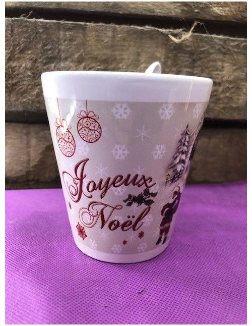 Tasse de noel avec sa cuillère  - 1