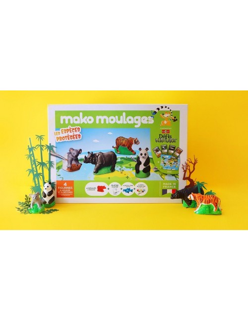 Coffret  "Les espèces protégées" de chez MAKO MOULAGES  - 1