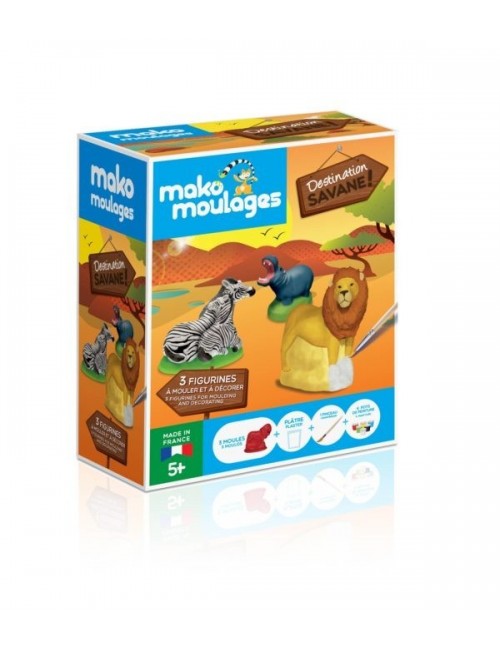 Coffret "Destination Savane" de chez MAKO MOULAGES  - 1