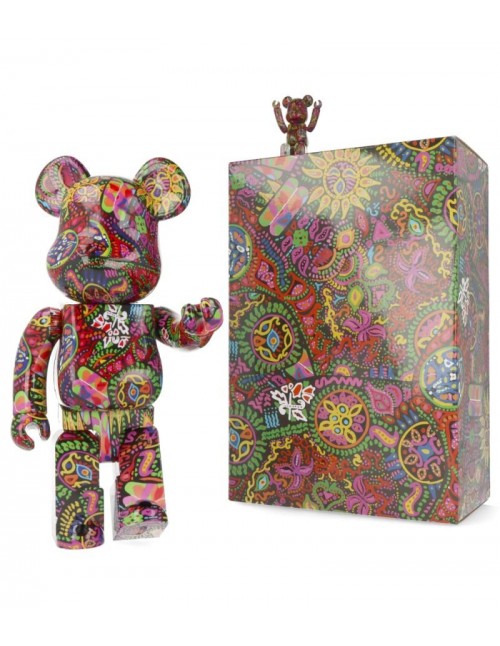 BE@RBRICK Psychedelic Paisley 100％  400％