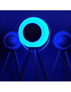 UB-PLUS - Enceinte Sphérique - Eupho ELITE - White Lumineuse