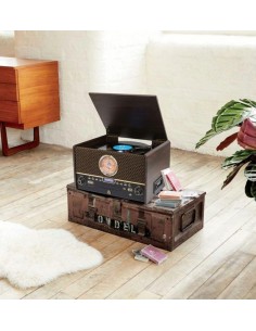 Chesterton - Vinyle CD K7 Radio FM/DAB - Enceinte BT