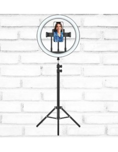Selfie Ring Light - Sur Pied - Support Téléphone