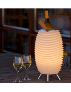Kooduu - Synergy S - seau à bouteille lumineux et enceinte