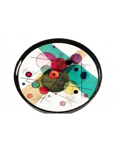 PLATEAU ROND CERCLES KANDINSK