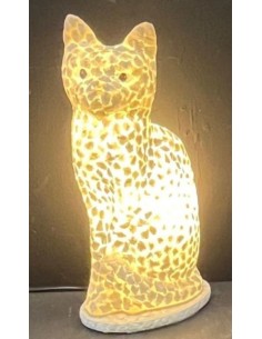 LAMPE CHAT *- HAUTEUR 30